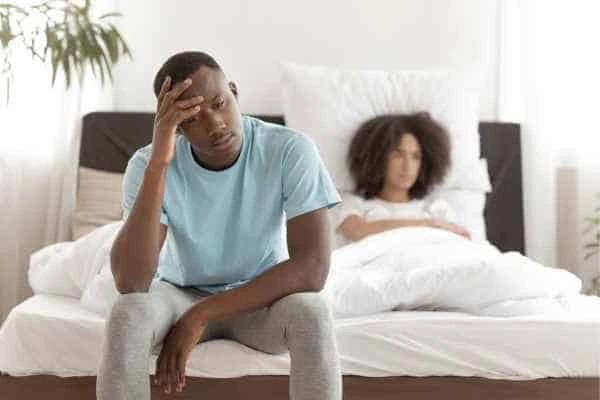Man upset about ED symptoms Derbyshire