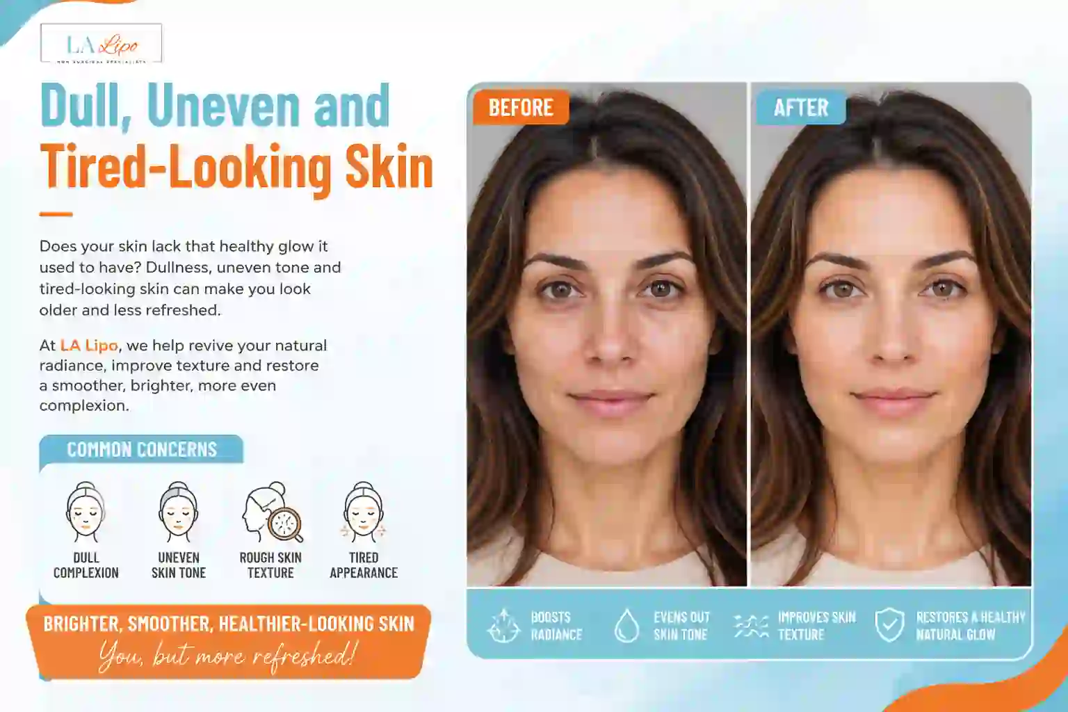 Sign #5: Dull, Uneven and Tired-Looking Skin Derbyshire